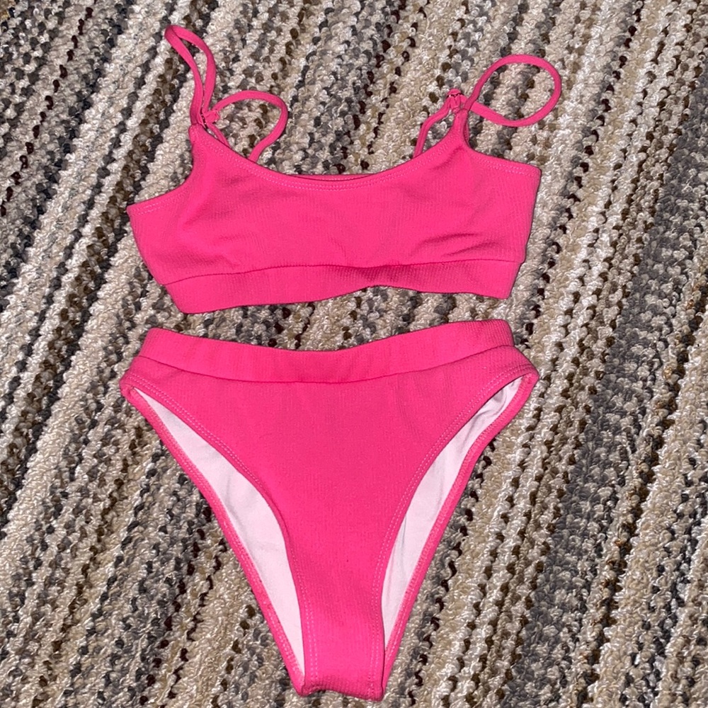 Pink bikini